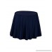 Hilor Women's Skirted Bikini Bottom High Waisted Tankini Skirts Athletic Swimsuit Bottom with Panty Navy B071QZKMZP